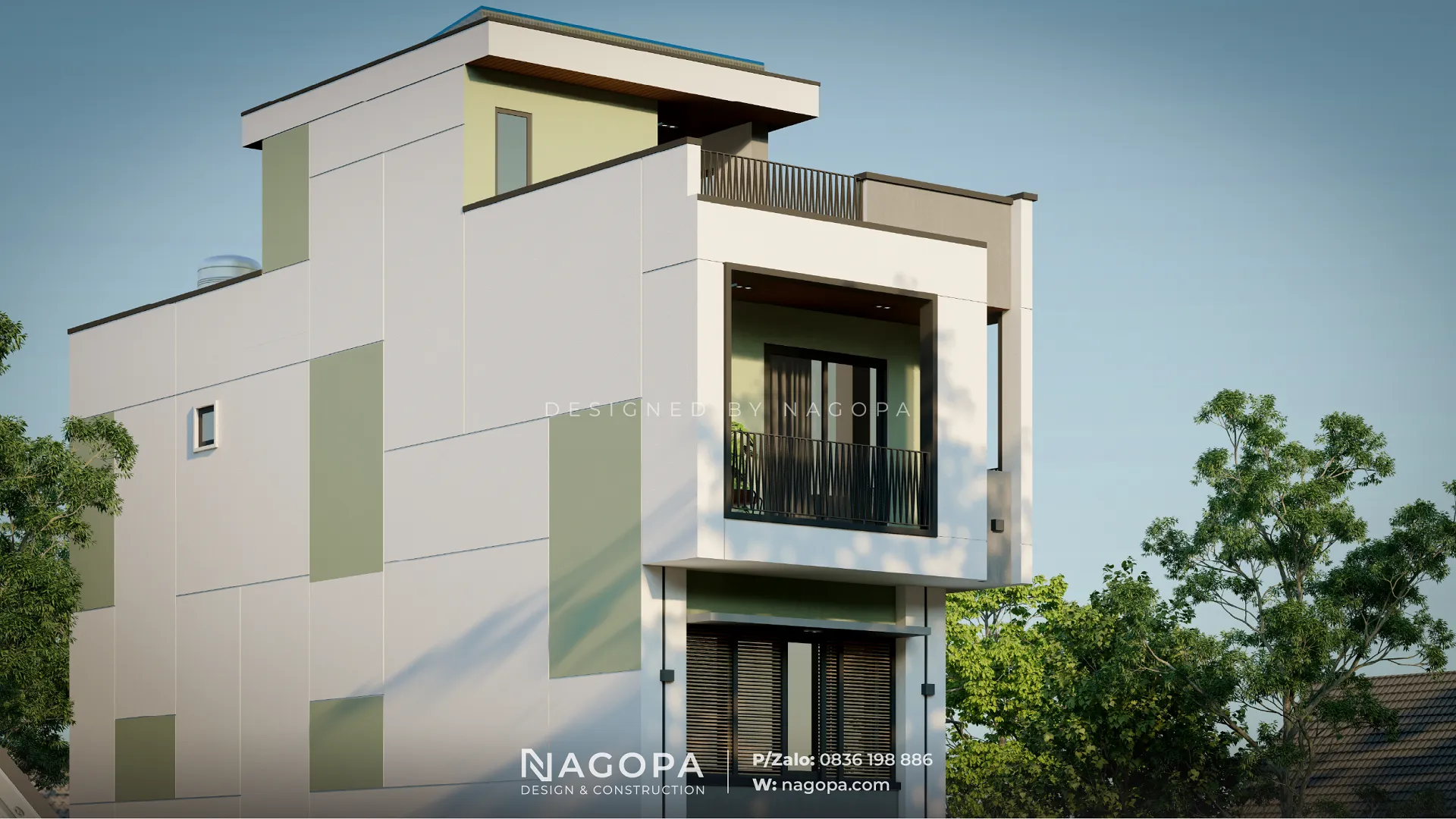 HN’s House – Nhà phố hiện đại 4 tầng tại P.Phú Lợi | GO2551 8