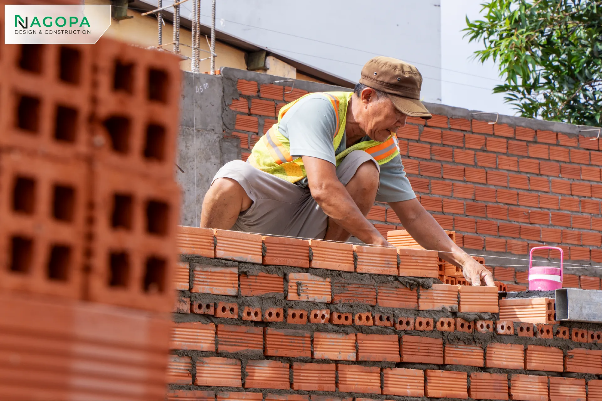 kỹ thuật xây tường chuẩn NAGOPA