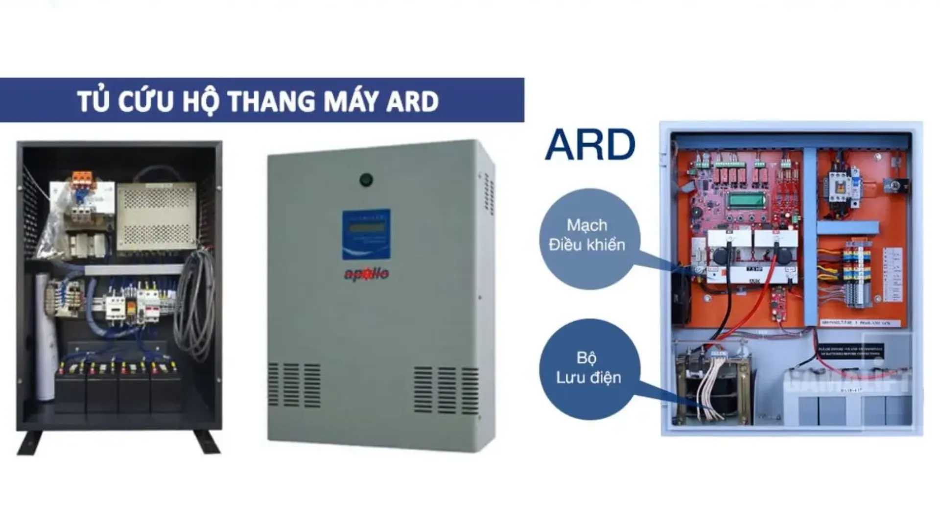 Bộ cứu hộ tự động ARD thang máy