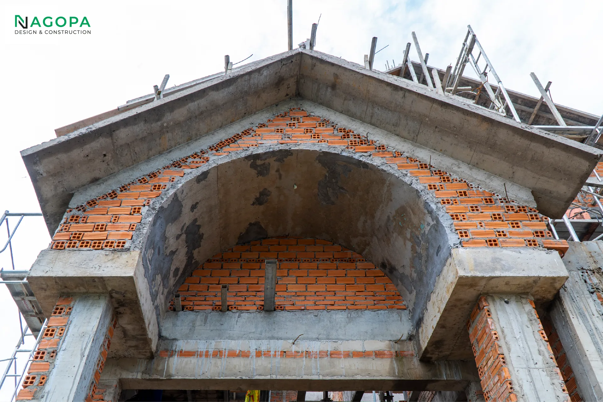 giai đoạn tô trát tường công trình HPs House Thủ Dầu Một 2