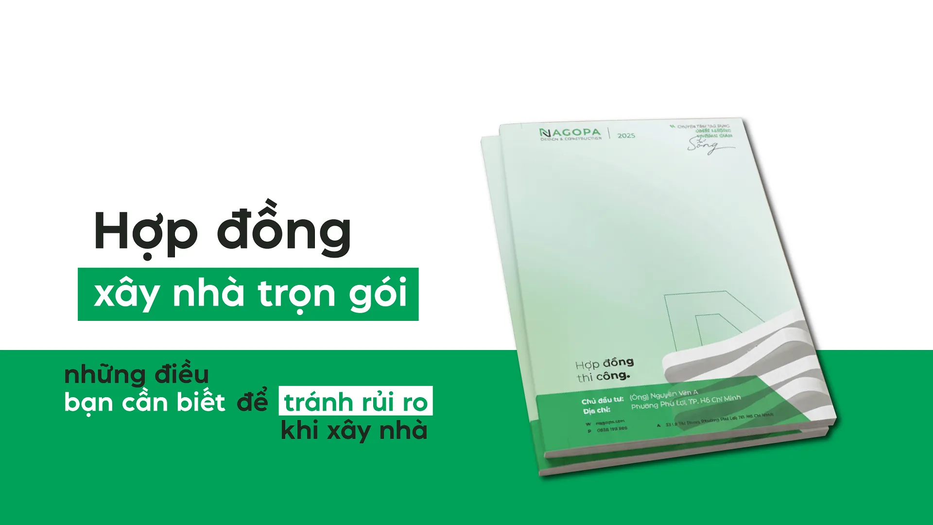 hợp đồng xây nhà trọn gói bạn cần biết