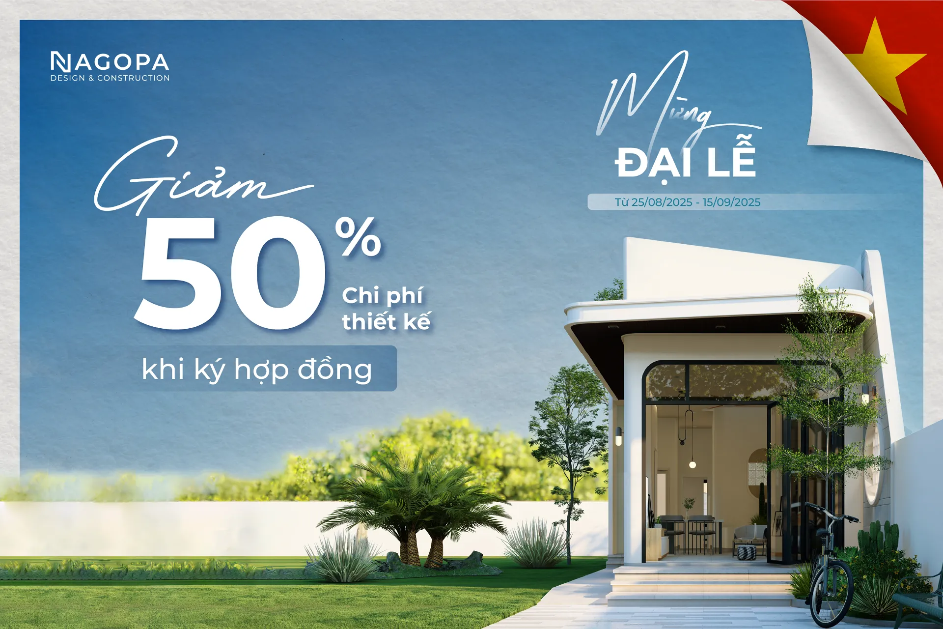 nhận ưu đãi 2-9 khi xây nhà cùng nagopa 2