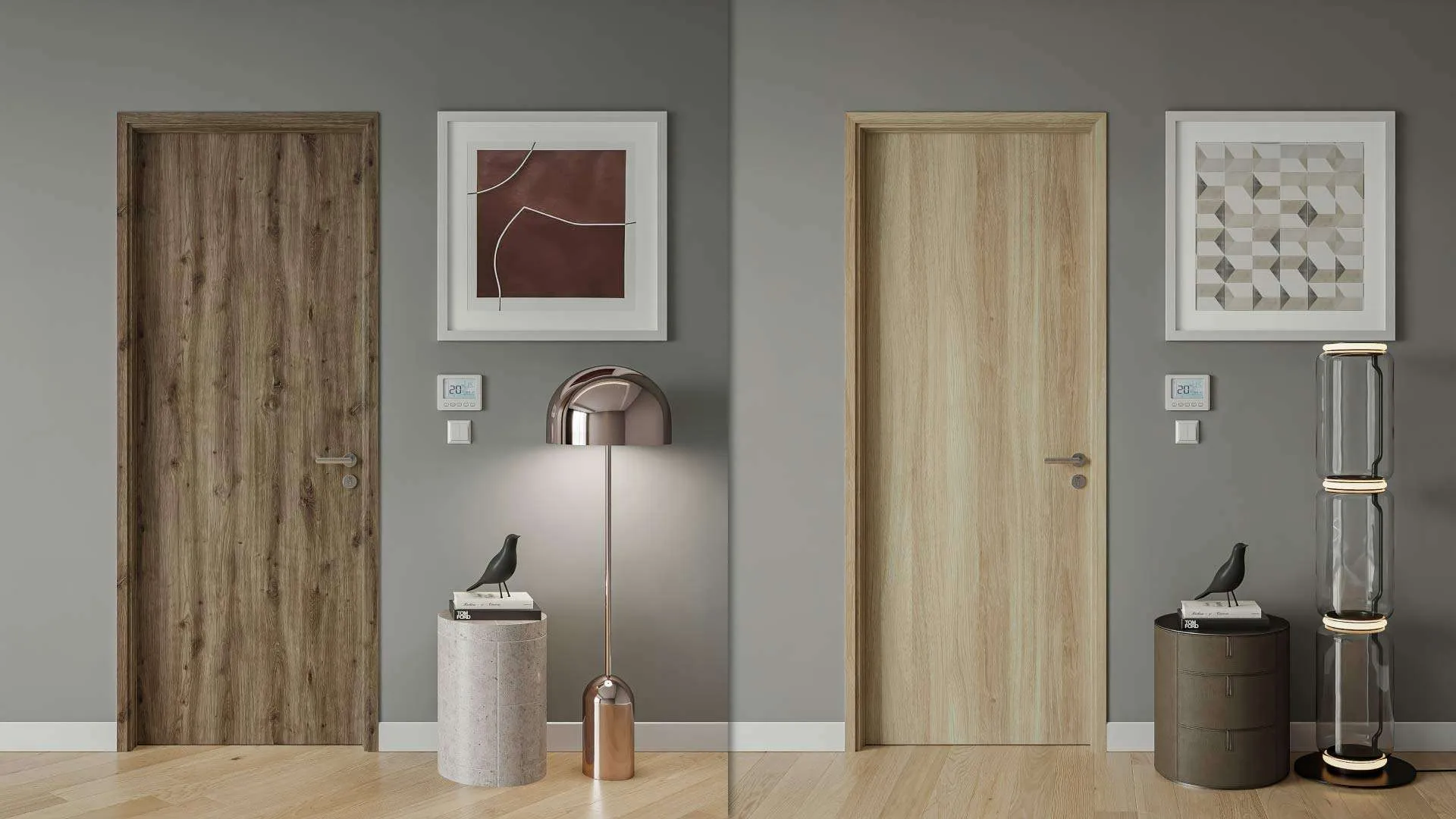 cửa gỗ công nghiệp laminate