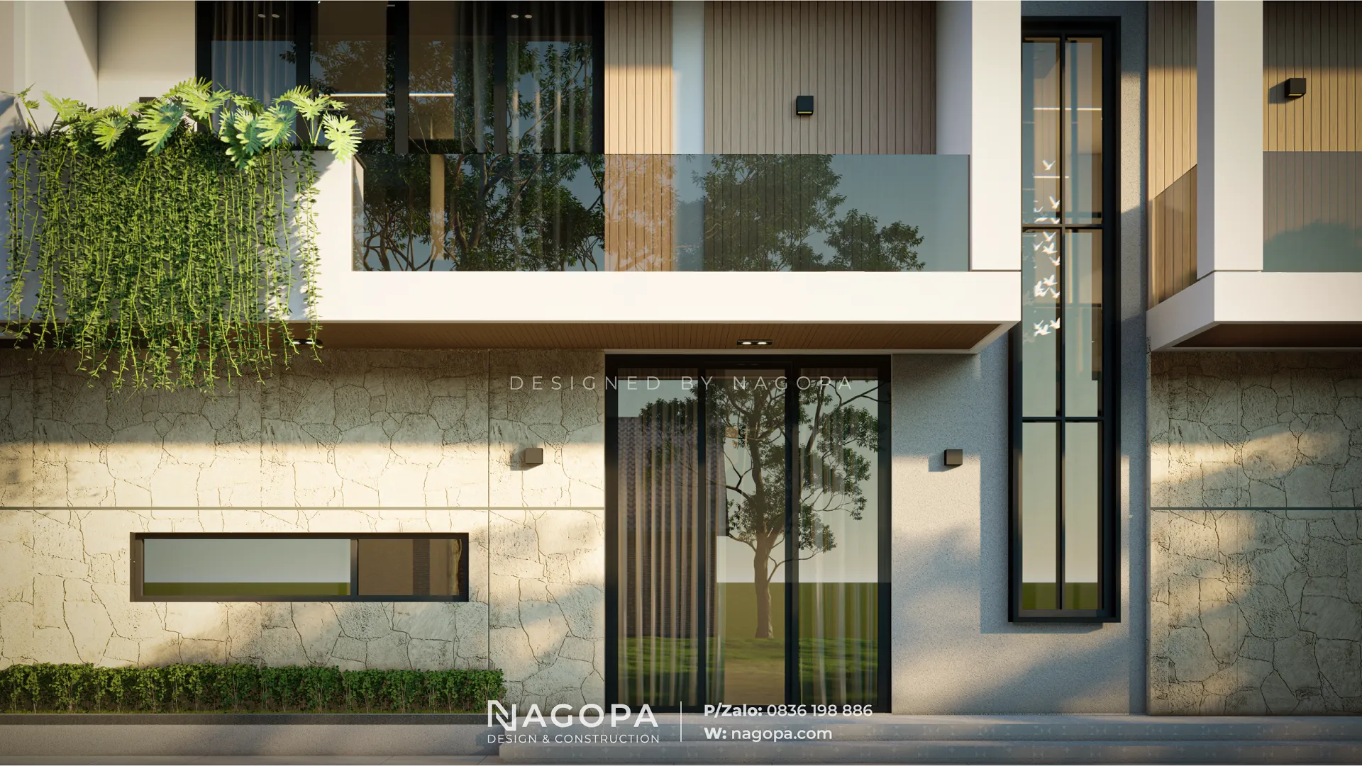 kiến trúc NT's House biệt thự hiện đại tại Bắc Tân Uyên 4