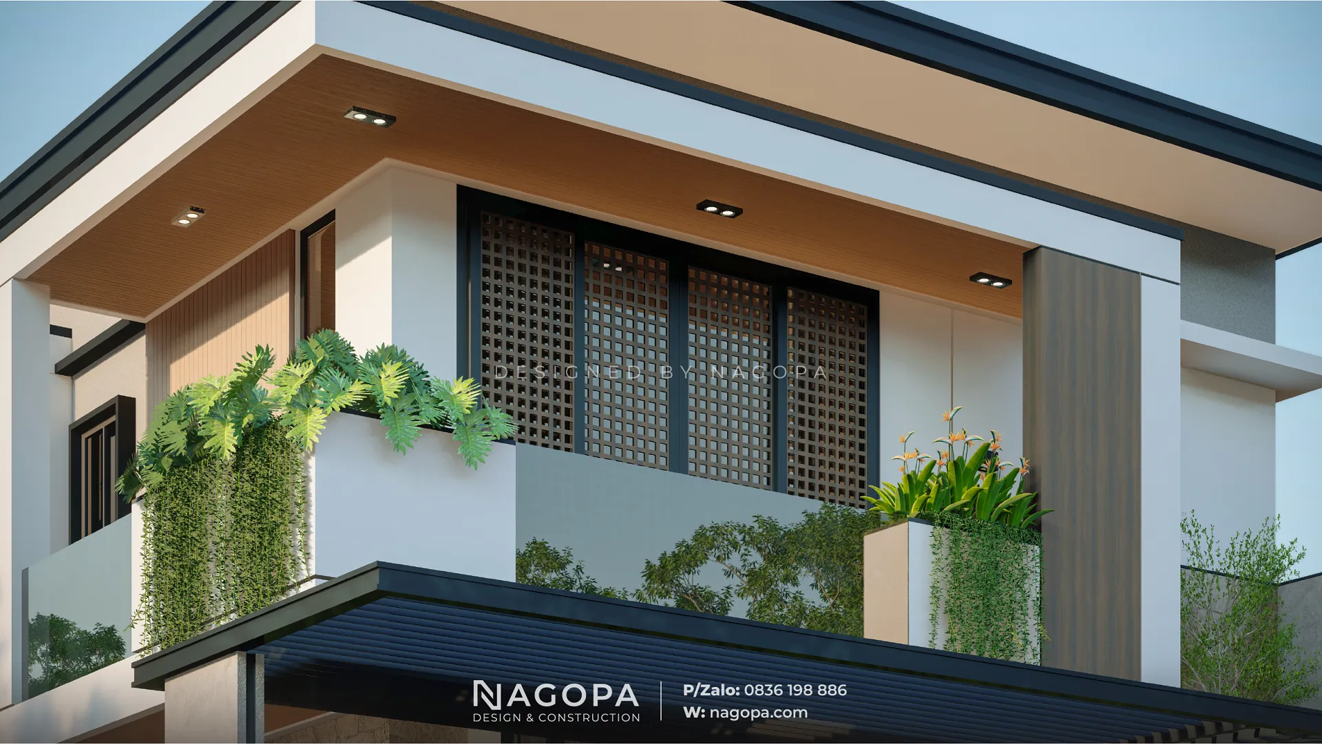 kiến trúc NT's House biệt thự hiện đại tại Bắc Tân Uyên 6