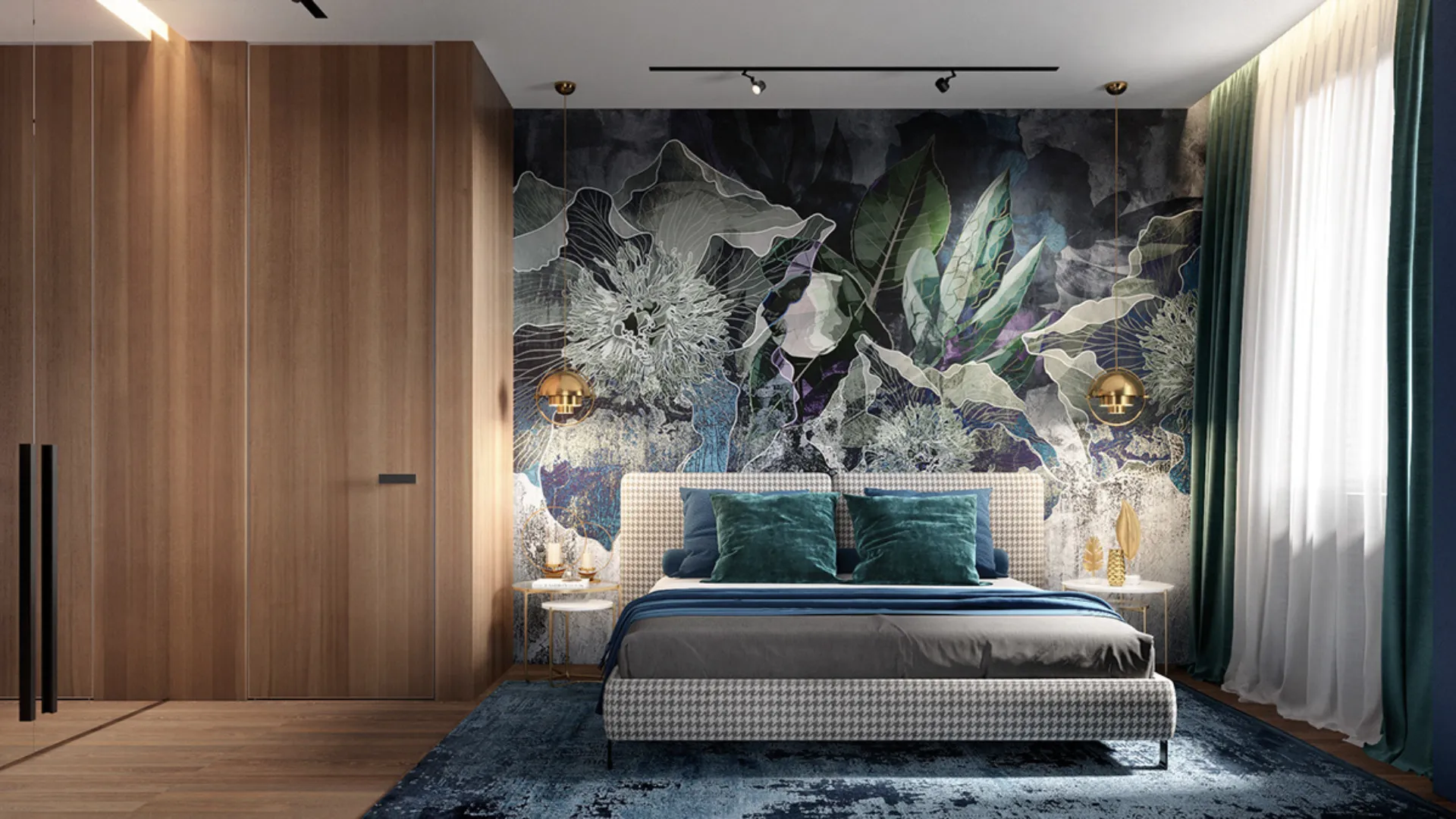 thiết kế phòng ngủ hợp với người mệnh mộc 2