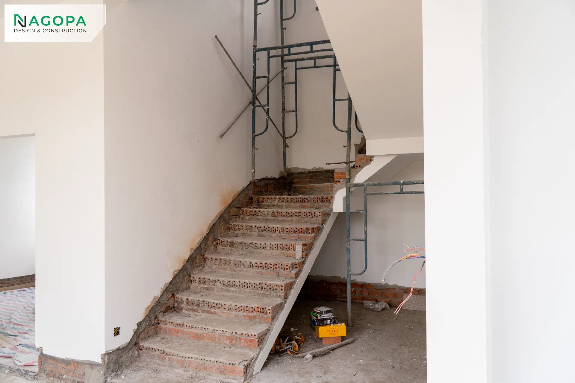 tiến độ thi công hoàn thiện biệt thự NT's House tại Bắc Tân Uyên 2