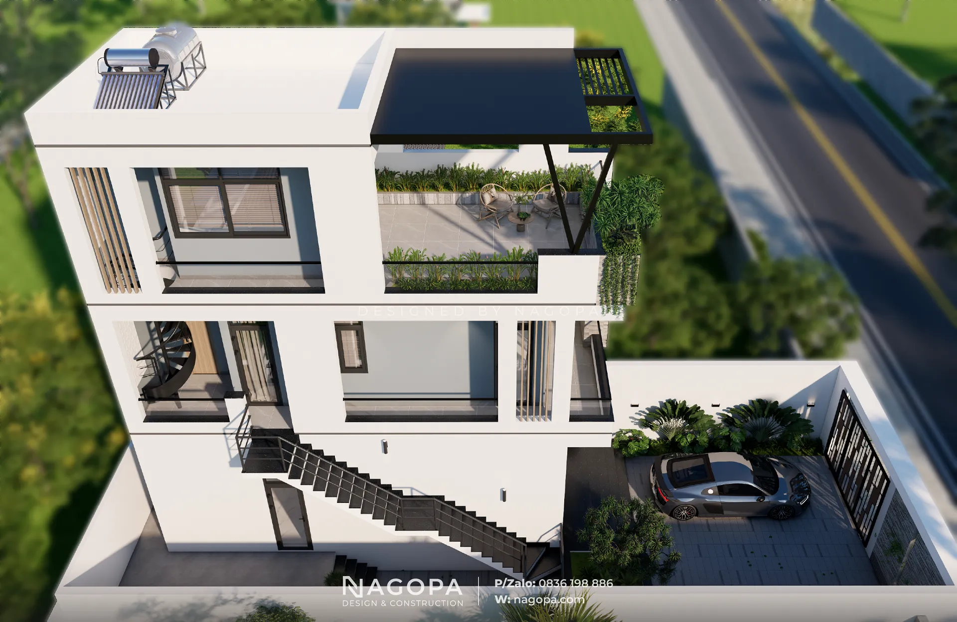Tri's House, tổ ấm hiện đại tại Dĩ An 4