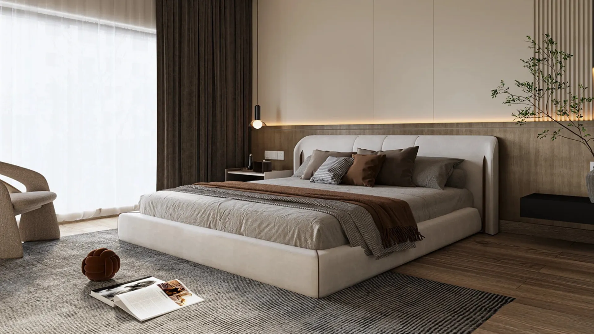 Hướng kê giường ngủ tốt nhất cho sức khỏe