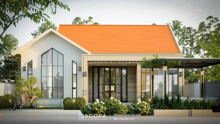 Sunrise Home - Tổ ấm hiện đại, mái dốc bình dị | GO2562 6