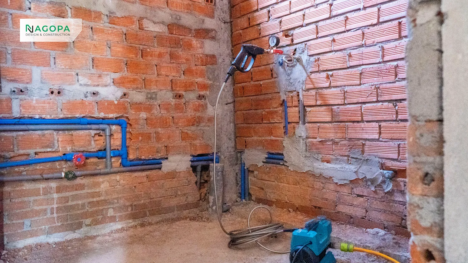 Hoạt động thử áp lực đường ống cấp nước