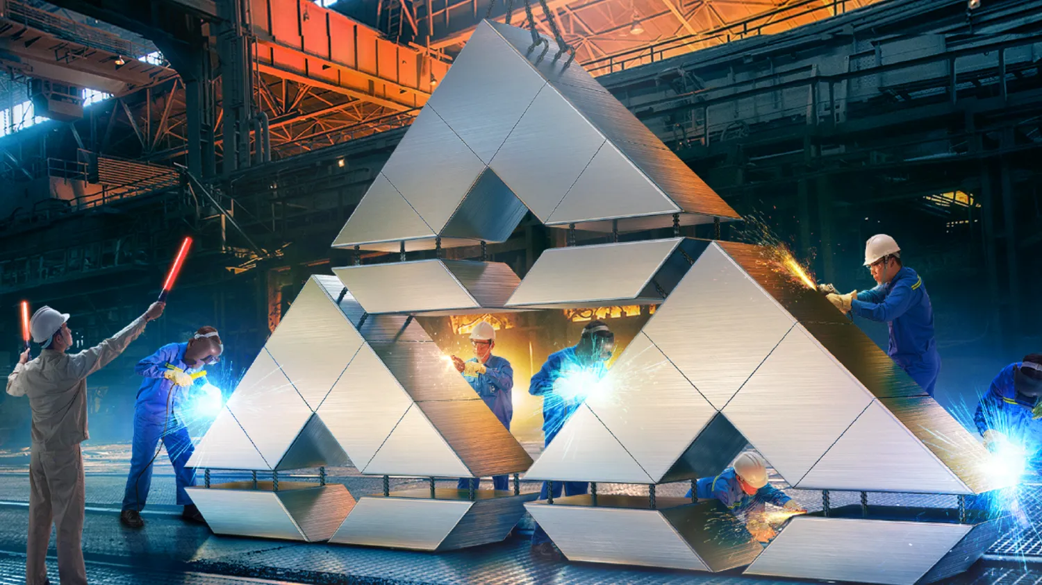 thép hòa phát logo