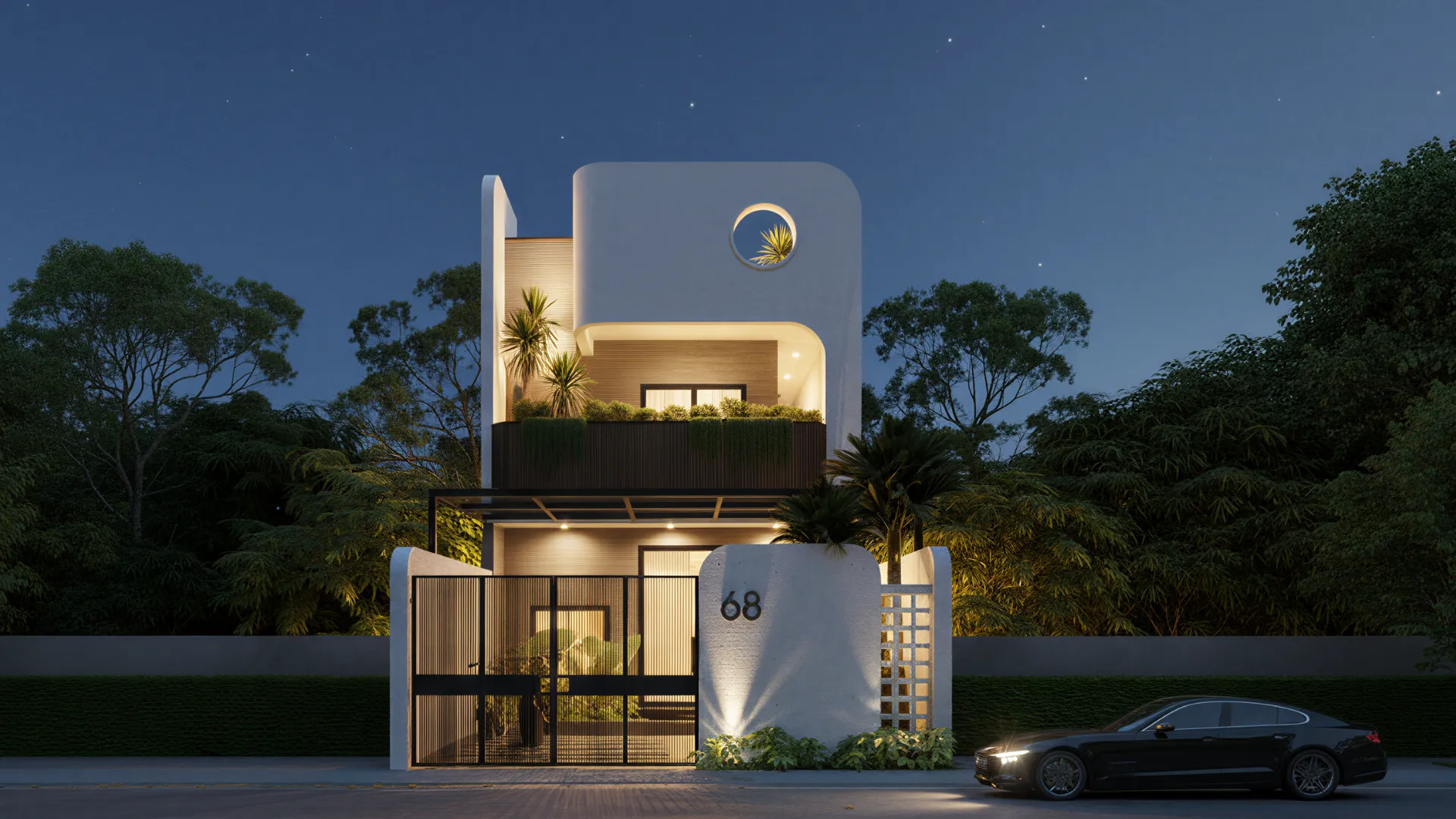 Mẫu nhà 1 trệt 1 lầu 6x20m tối giản Sang trọng và đầy cá tính 1