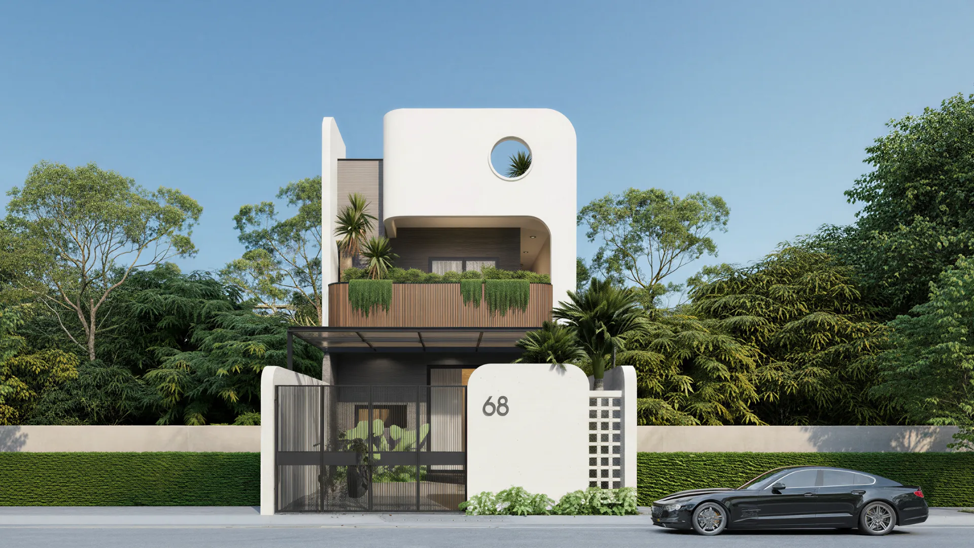 Mẫu nhà 1 trệt 1 lầu 6x20m tối giản Sang trọng và đầy cá tính