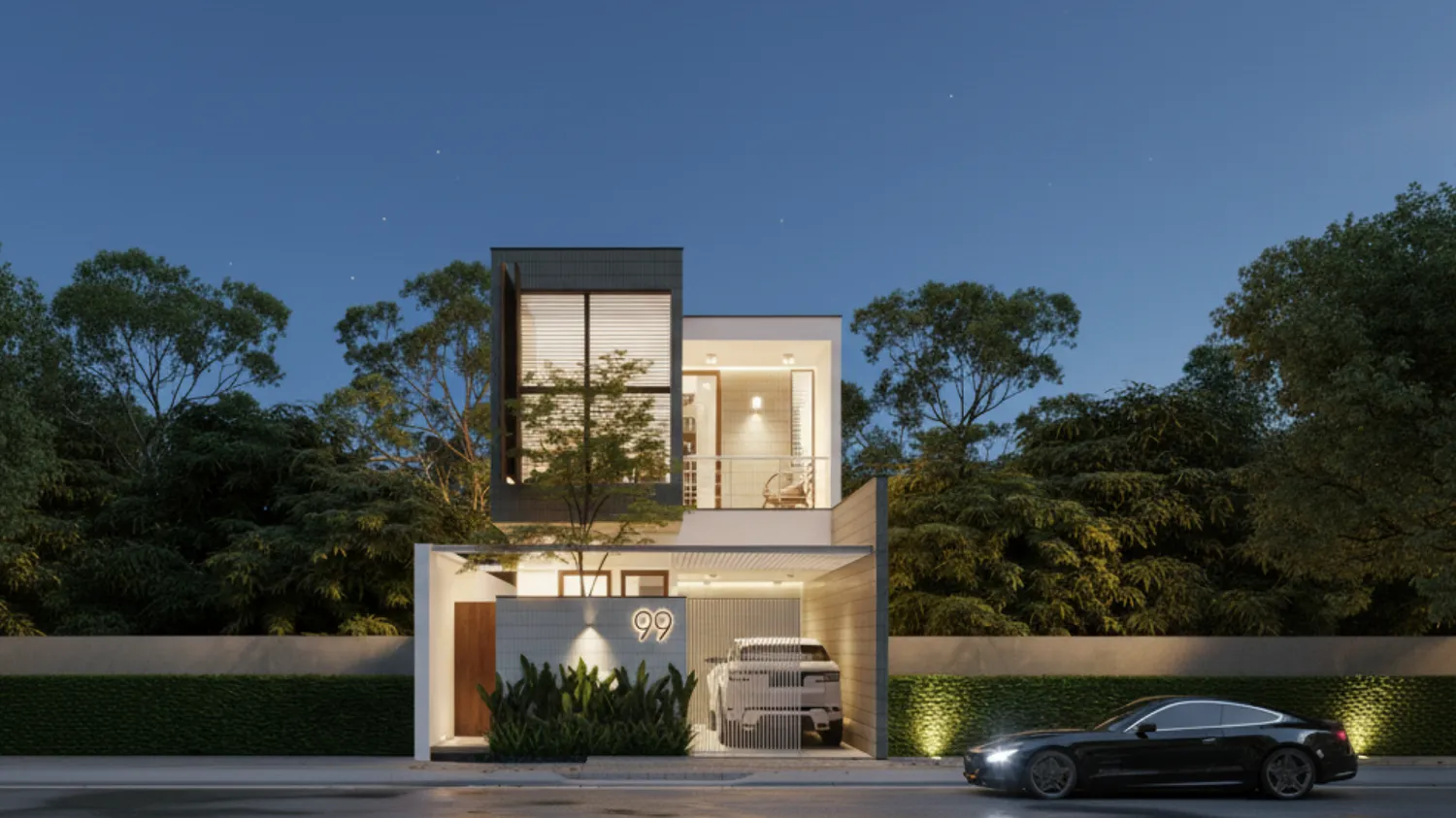 Nhà phố 6x20m hiện đại 1 trệt 1 lầu không gian mở 1