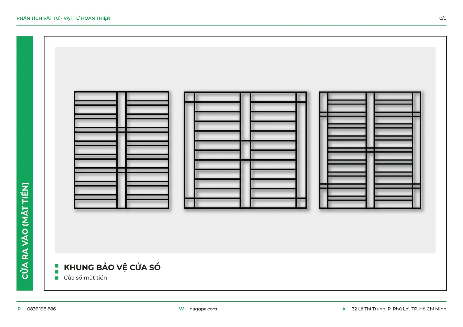 khung bảo vệ cửa sổ