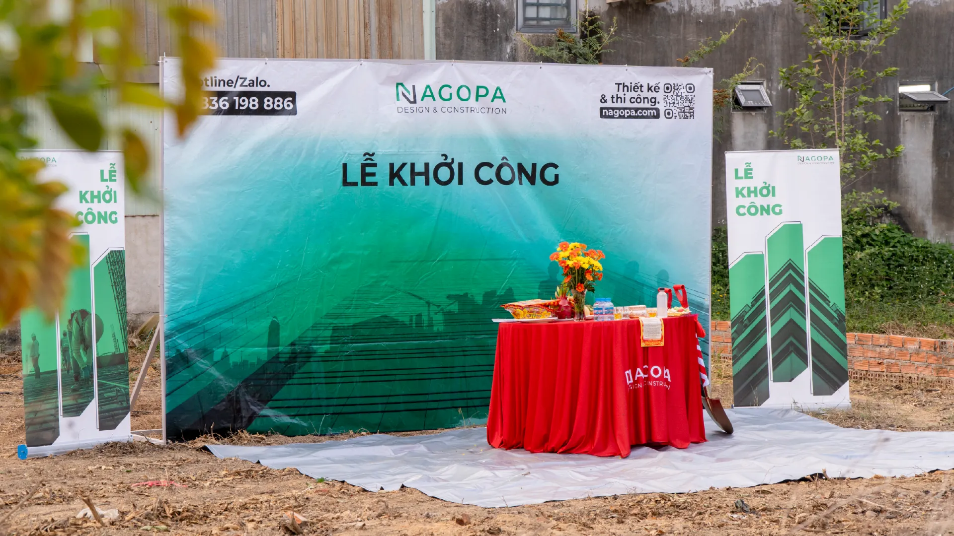 Buổi lễ khởi công xây dựng KL's House: Nhà 3 tầng tại Phường Đông Hòa