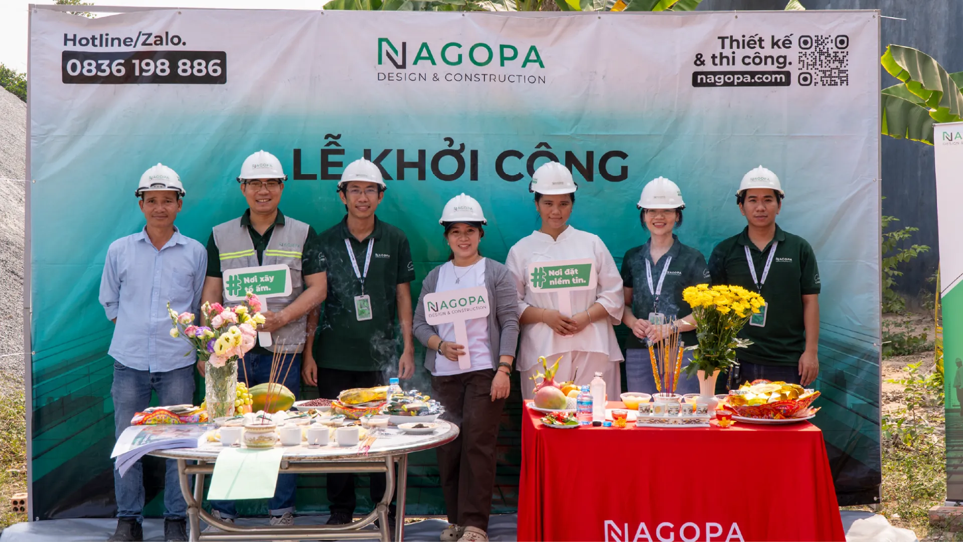 Khởi công xây dựng NH's House: Nhà 3 tầng tại Phường Bình Cơ 1