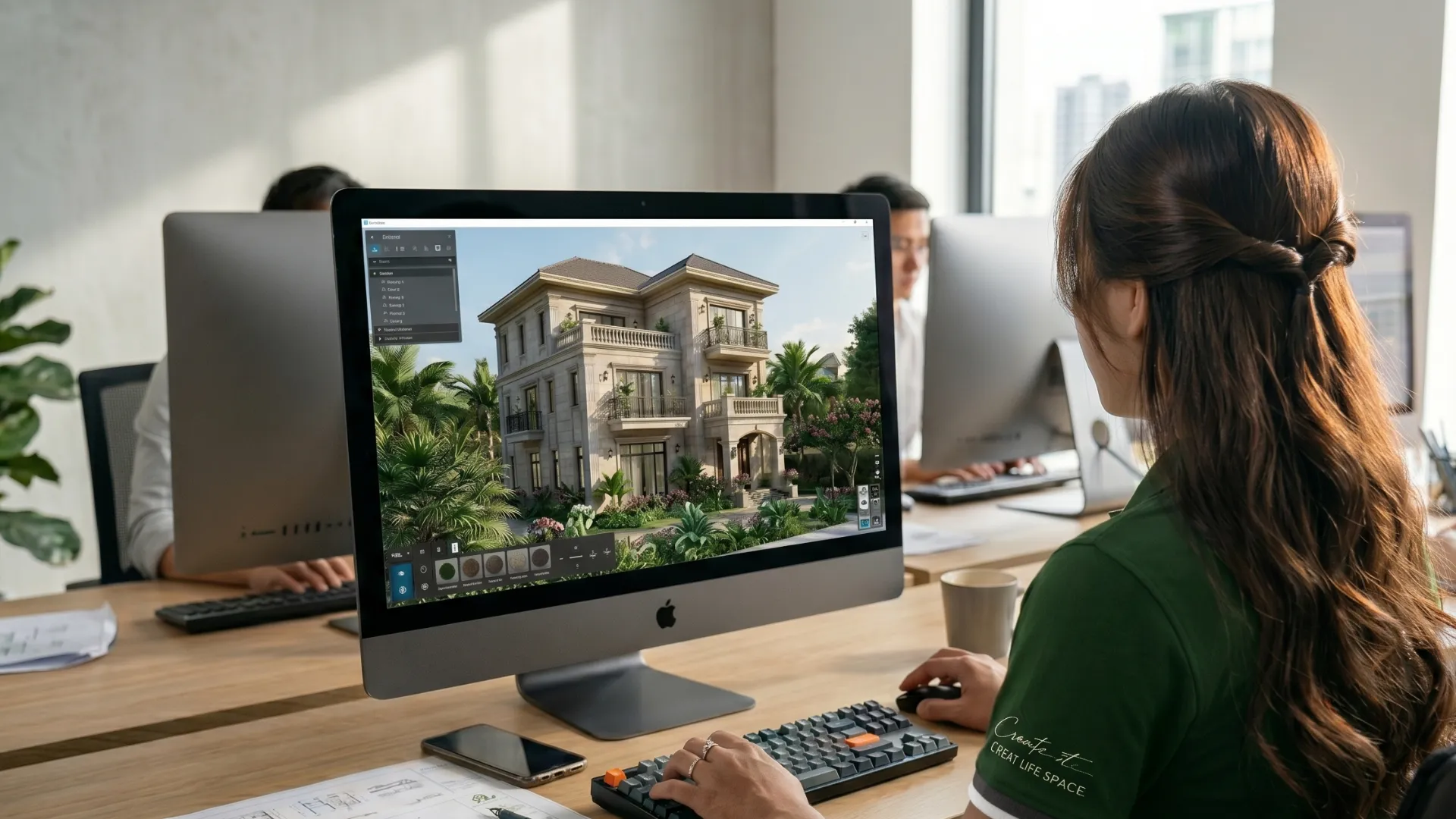 kiến trúc sư nagopa thiết kế phối cảnh 3d kiến trúc 1