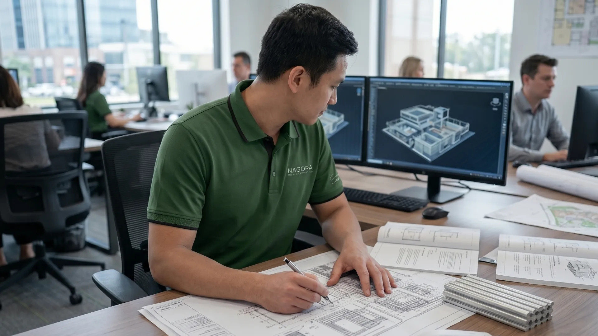 Triển khai ý tưởng thiết kế mặt bằng công năng 2D, 3D