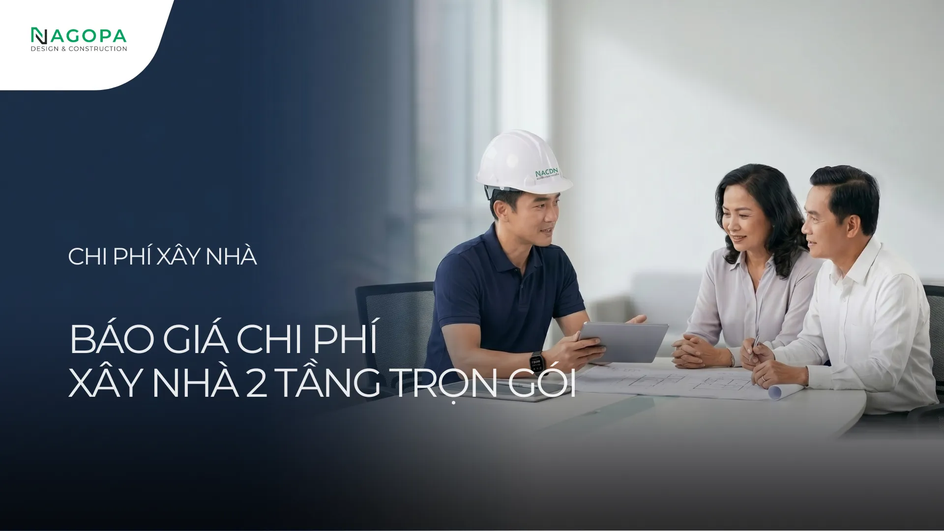 báo giá chi phí xây nhà 2 tầng nagopa