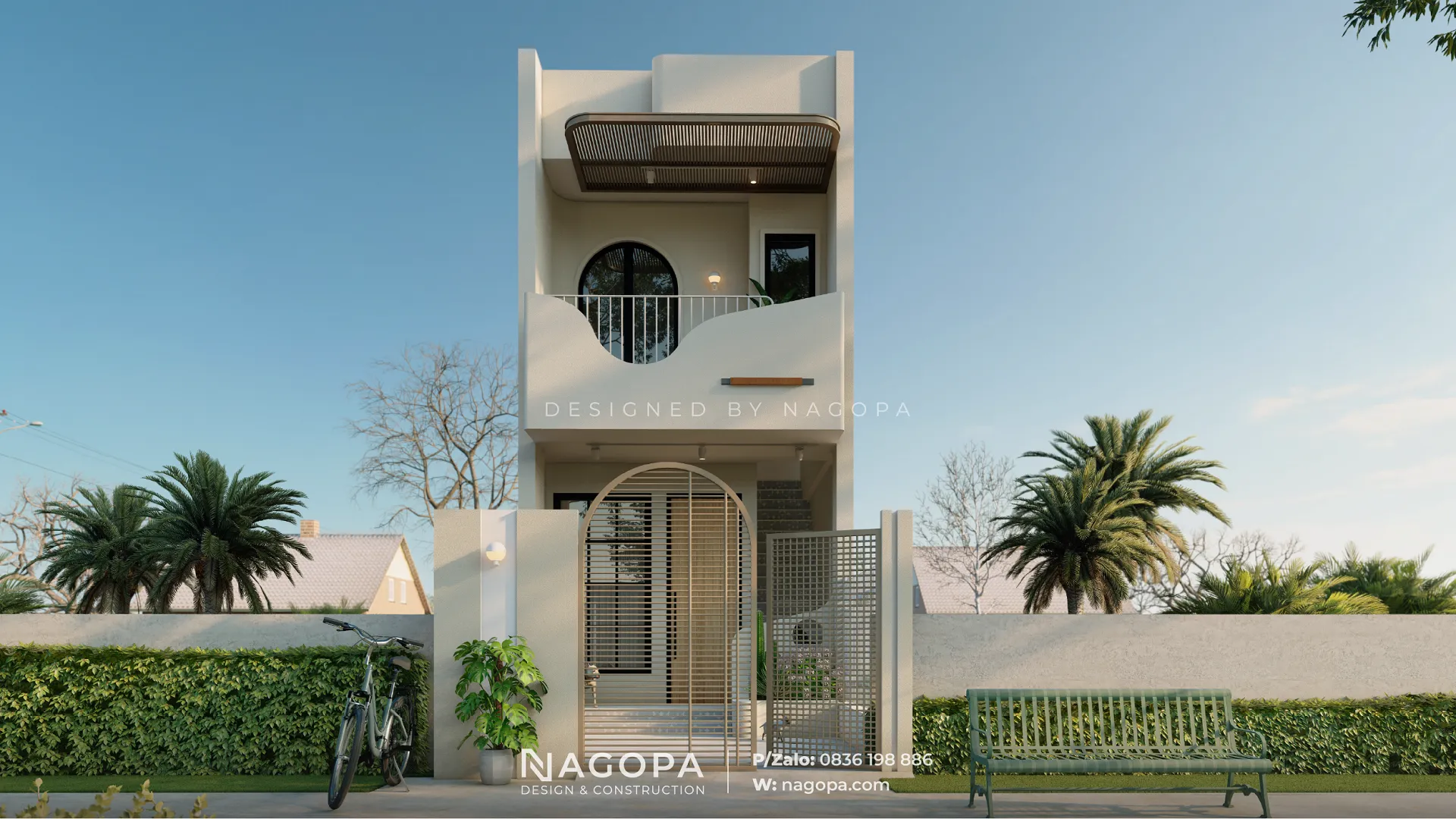 Nhà phố 2 tầng tại Phường Bình Dương: TH’s House | GO2608 - NAGOPA
