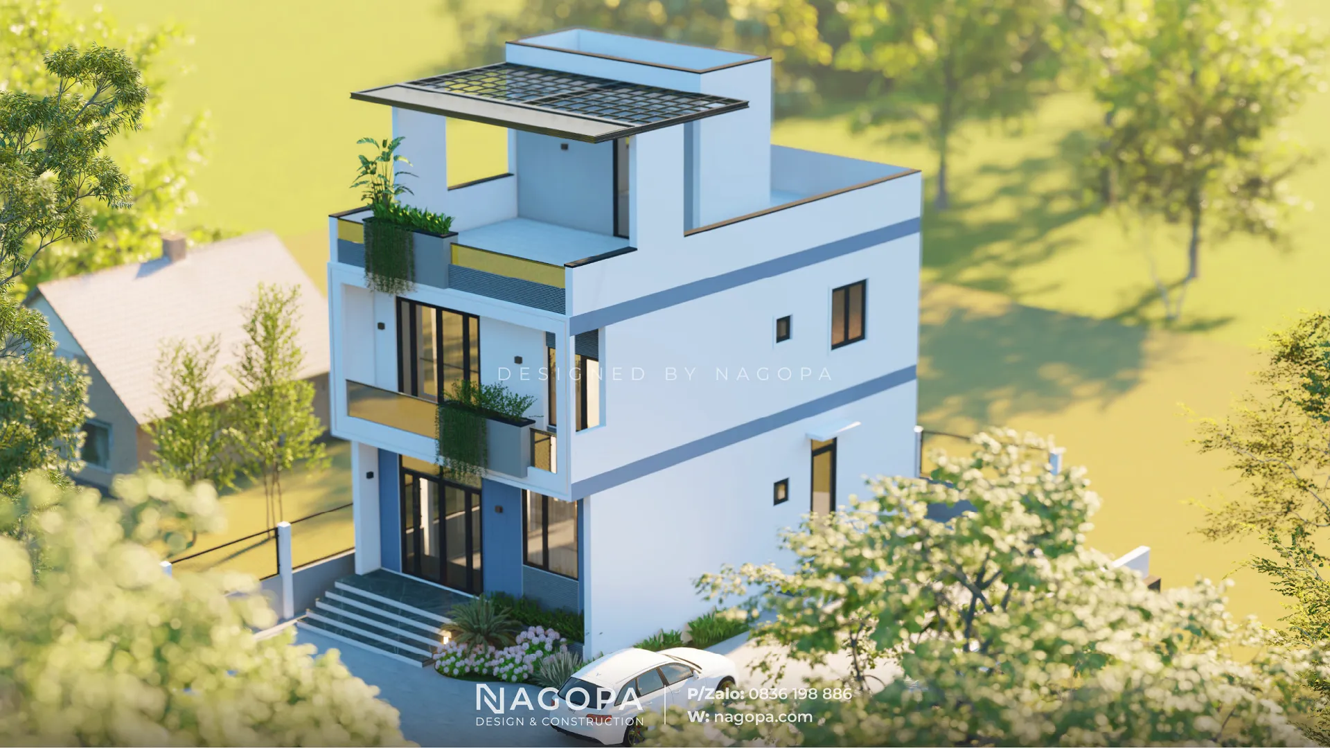 nhà phố 3 tầng tại xã hậu nghĩa tây ninh qts house go2606 4