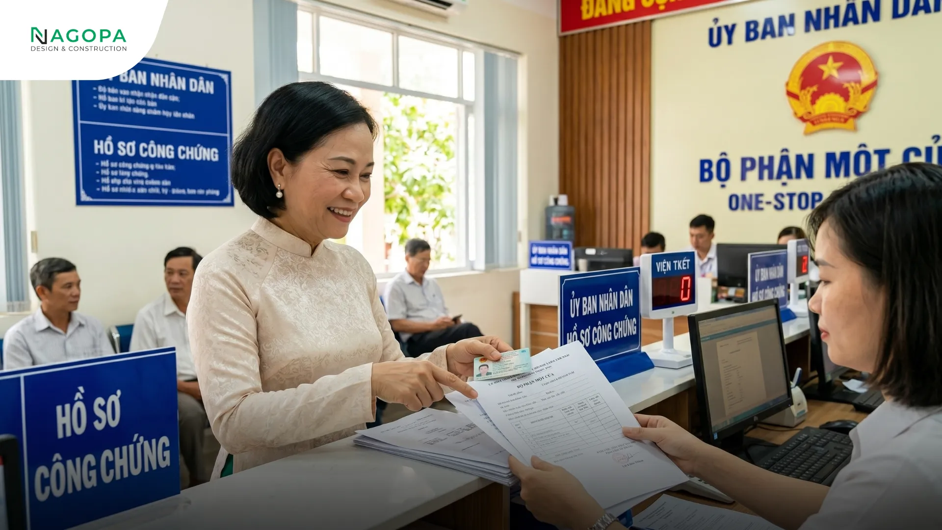 nộp hồ sơ xin điều chỉnh biến động vị trí đất ở