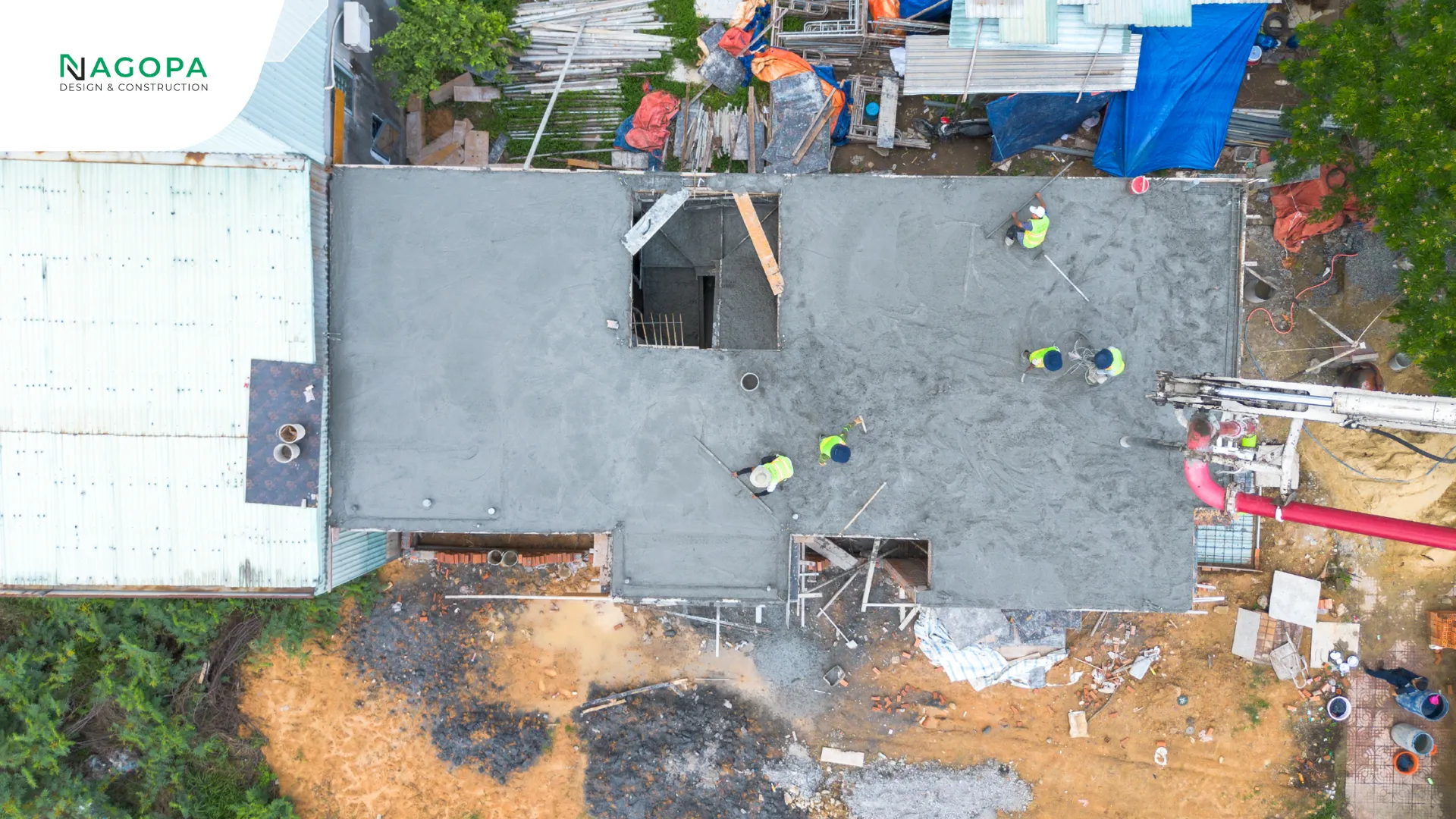 Nhật ký thi công KL’s House: Nhà 3 tầng tại Phường Đông Hòa
