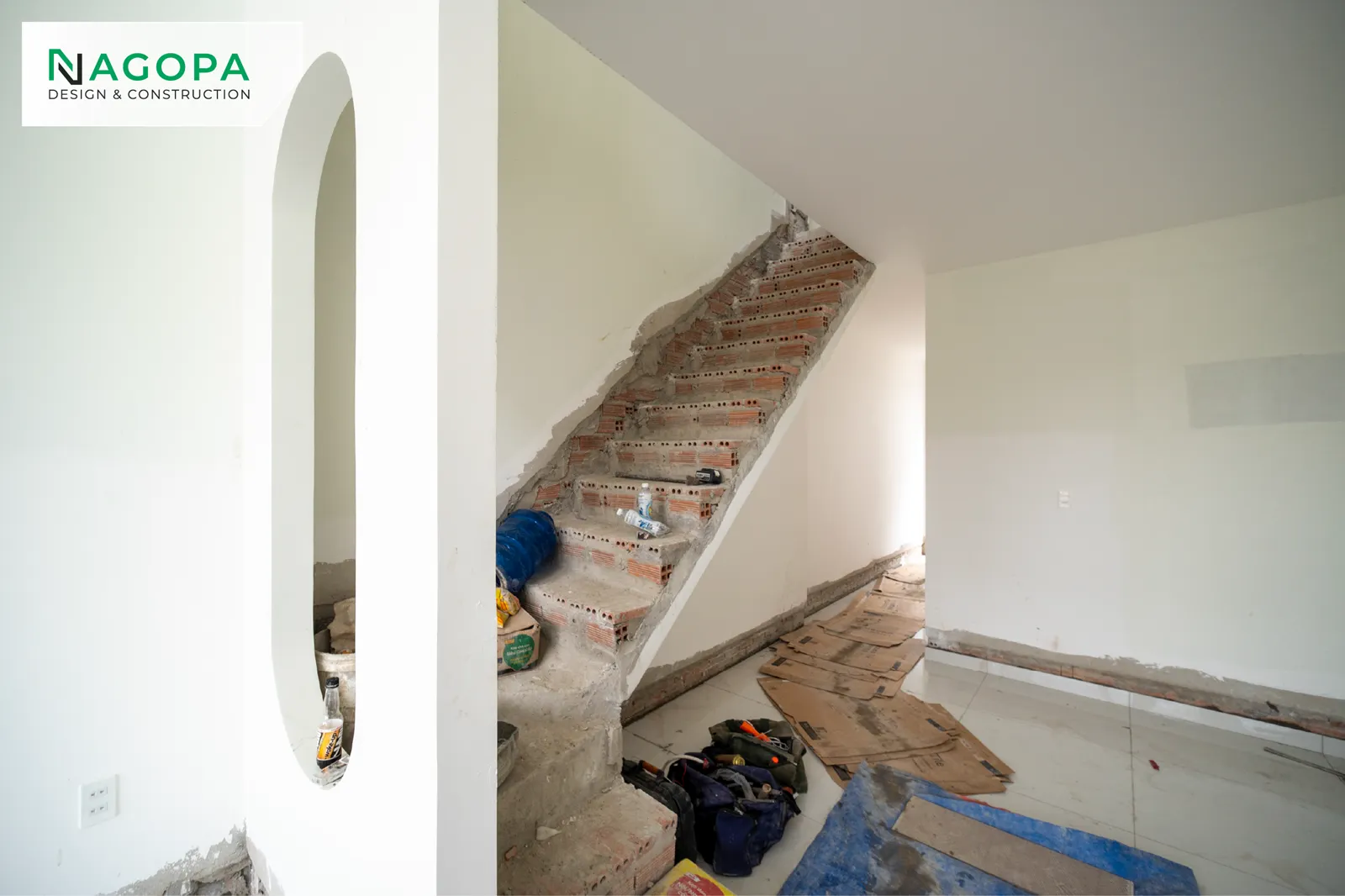 tiến độ hoàn thiện sơn nước công trình Vs House tại phường phú an 9