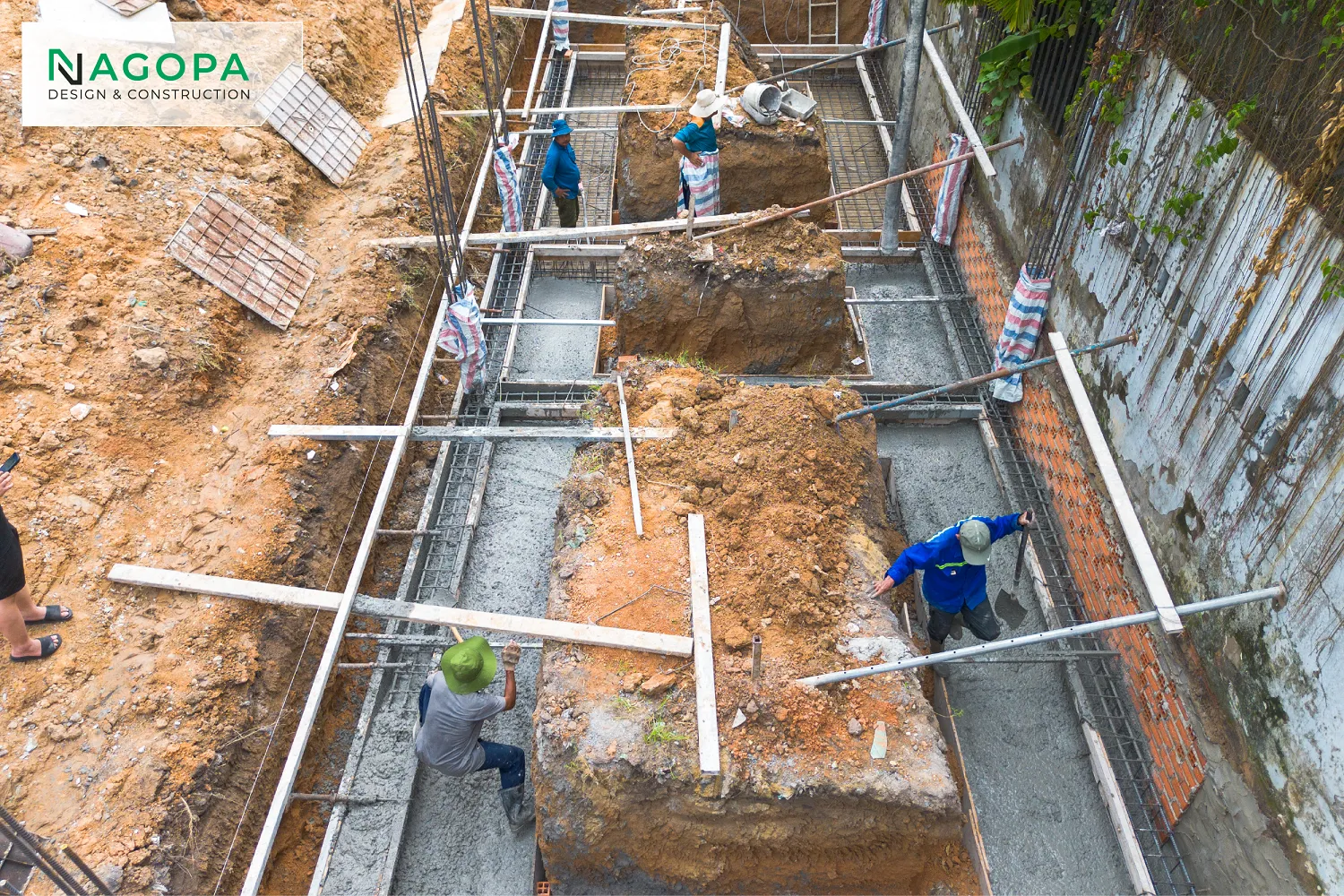 Xe đổ bê tông móng Ds House Phường Bình Dương 4