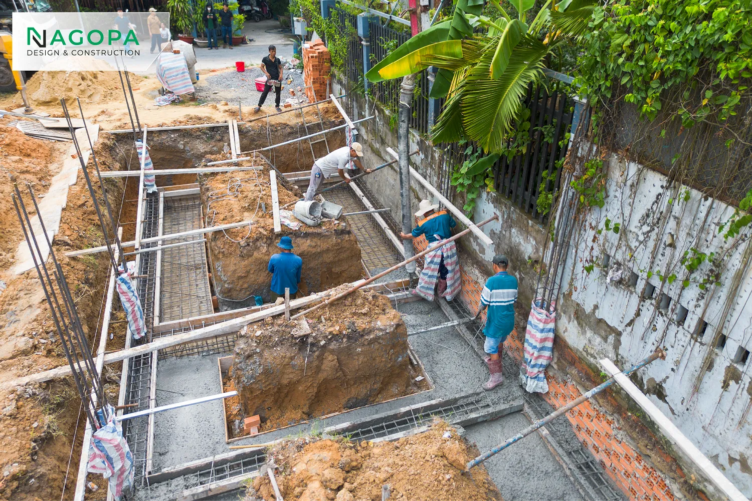 Xe đổ bê tông móng Ds House Phường Bình Dương 5