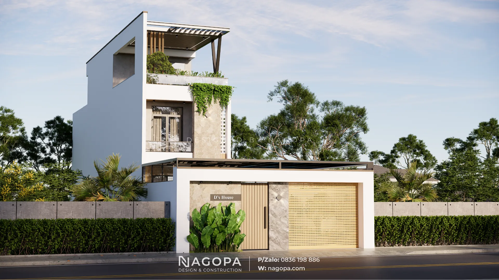 Phối cảnh D's House tại Phường Bến Cát GO2612 1