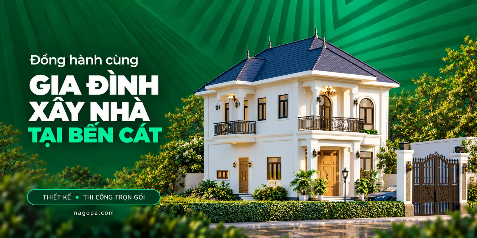 nagopa đồng hành cùng gia đình xây nhà tại bến cát