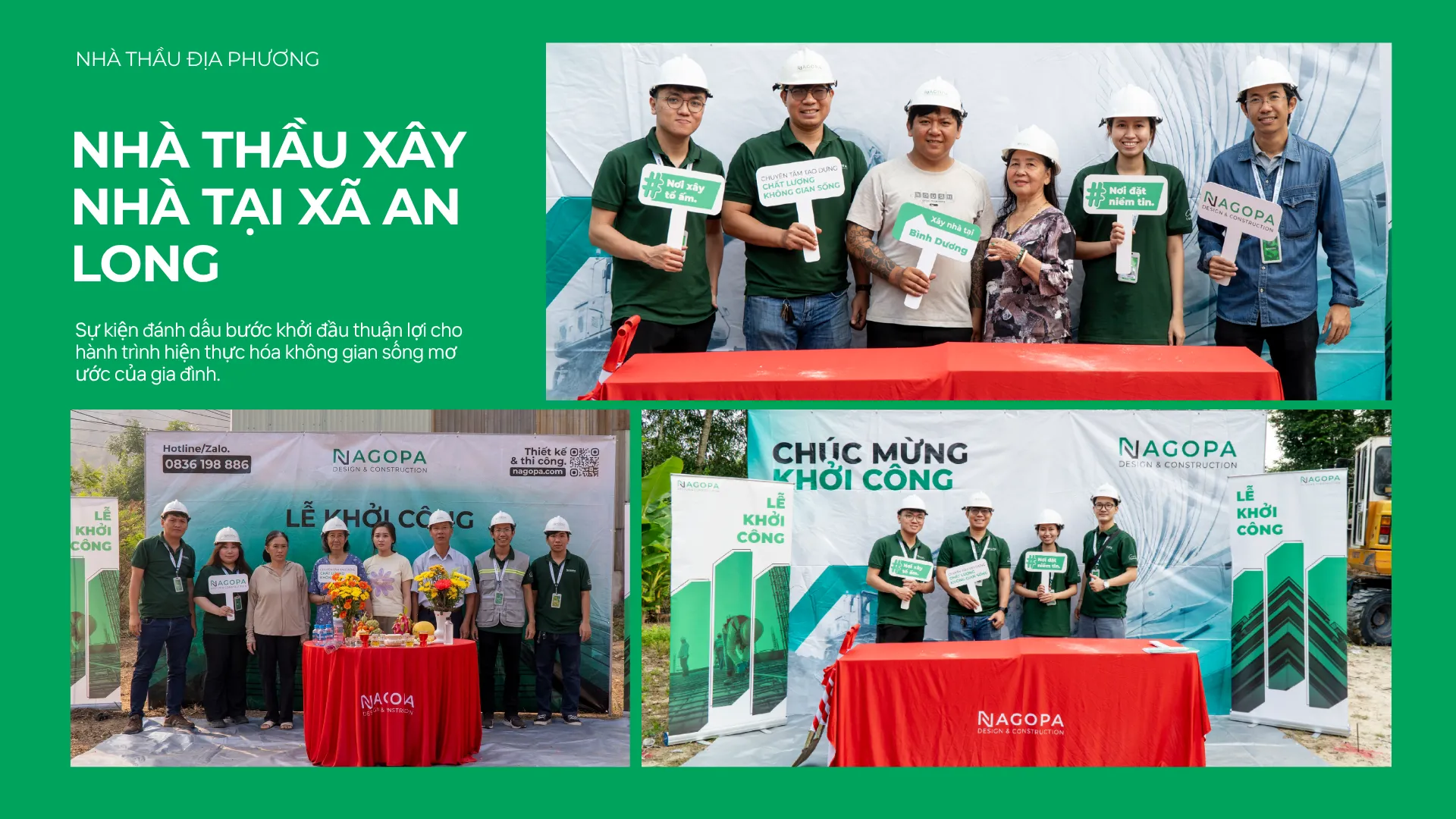 Nhà thầu xây dựng uy tín ở xã An Long NAGOPA